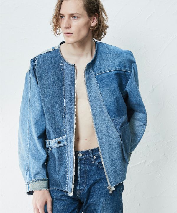 REMAKE PATCHWORK JACKET | JAPAN DENIM