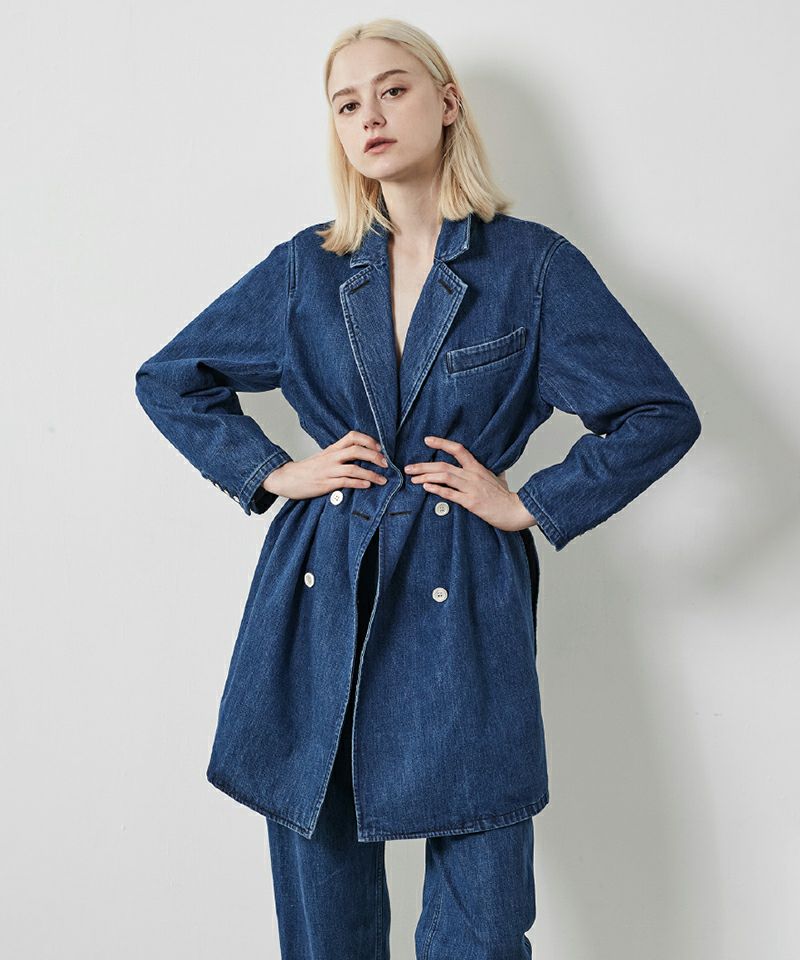 ジャケット・アウター Ameri JAPAN DENIM TAILORED JACKET DENIM TAILORED JACKET | JAPAN DENIM