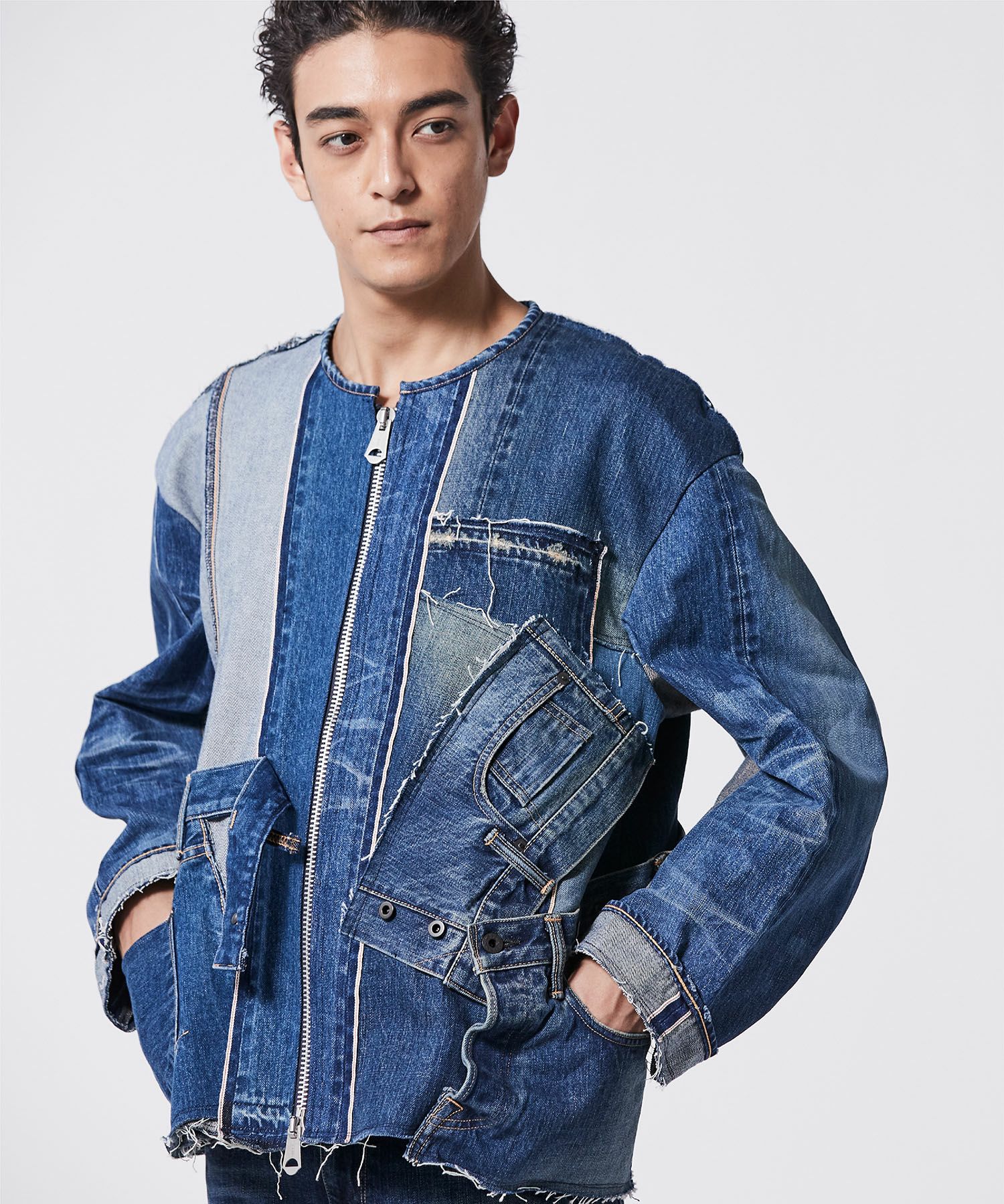 リメイク remake ネイビー ジャケット REMAKE DENIM JACKET | JAPAN DENIM