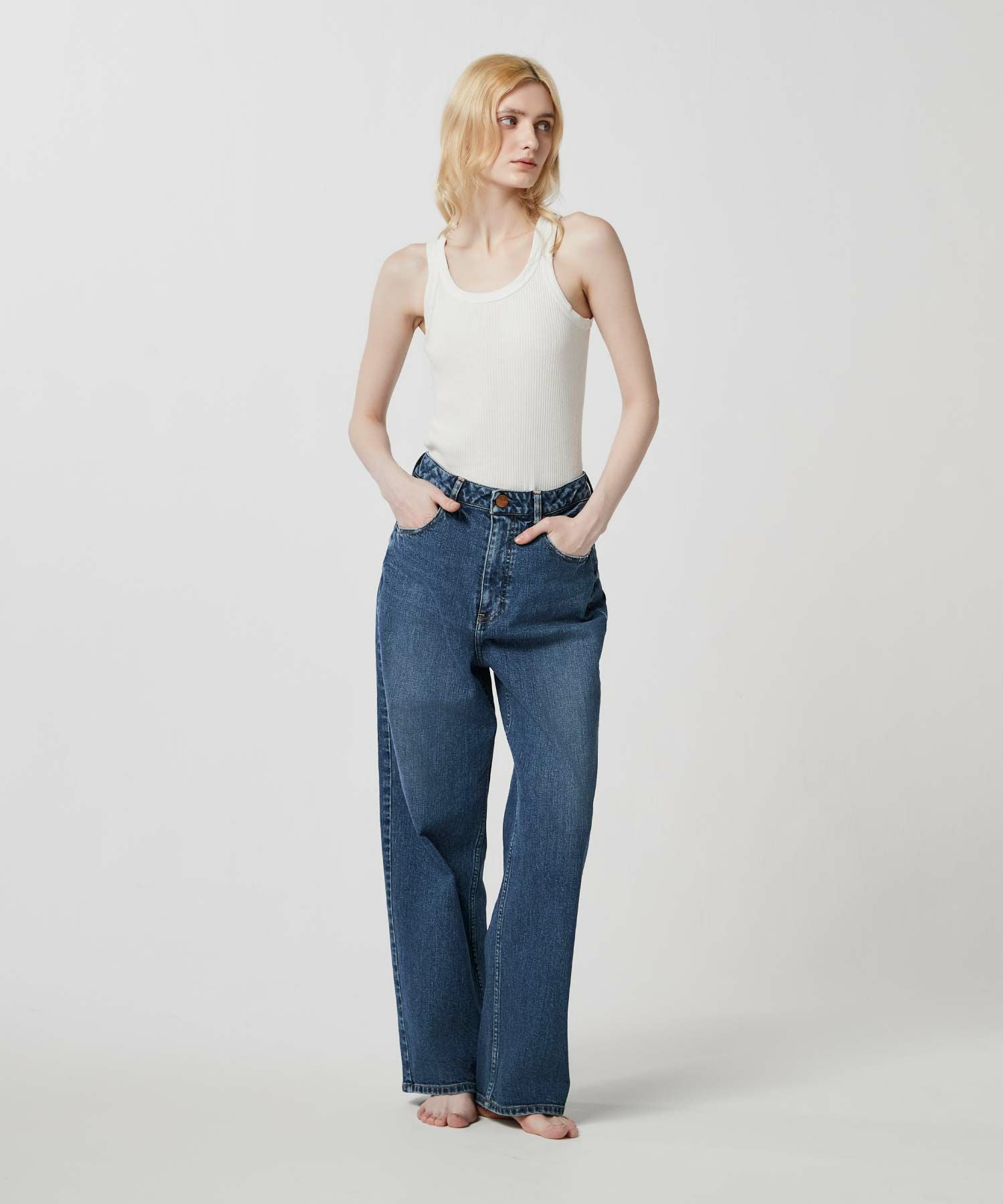 WIDE STRAIGHT PANTS | JAPAN DENIM