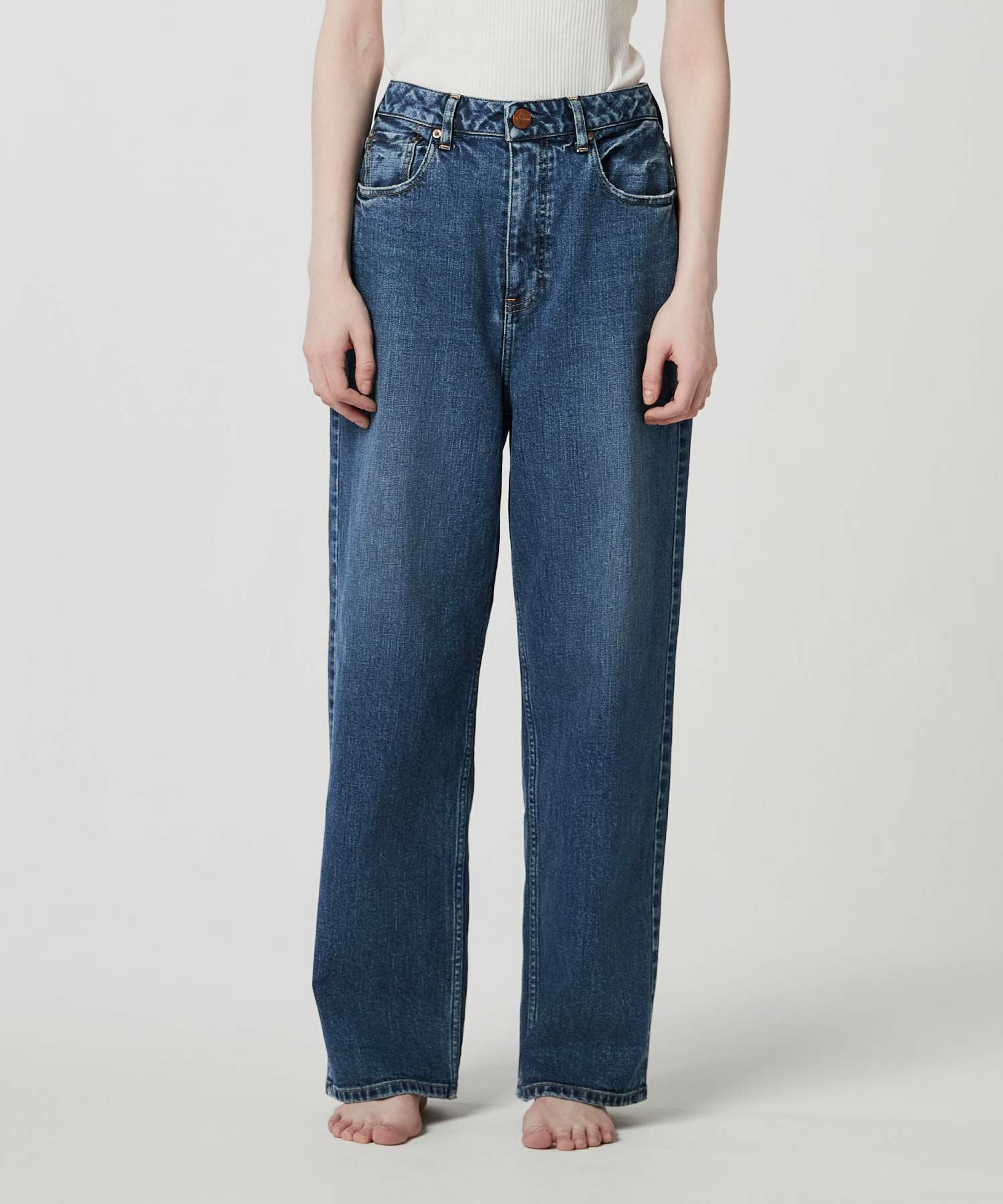 WIDE STRAIGHT PANTS | JAPAN DENIM
