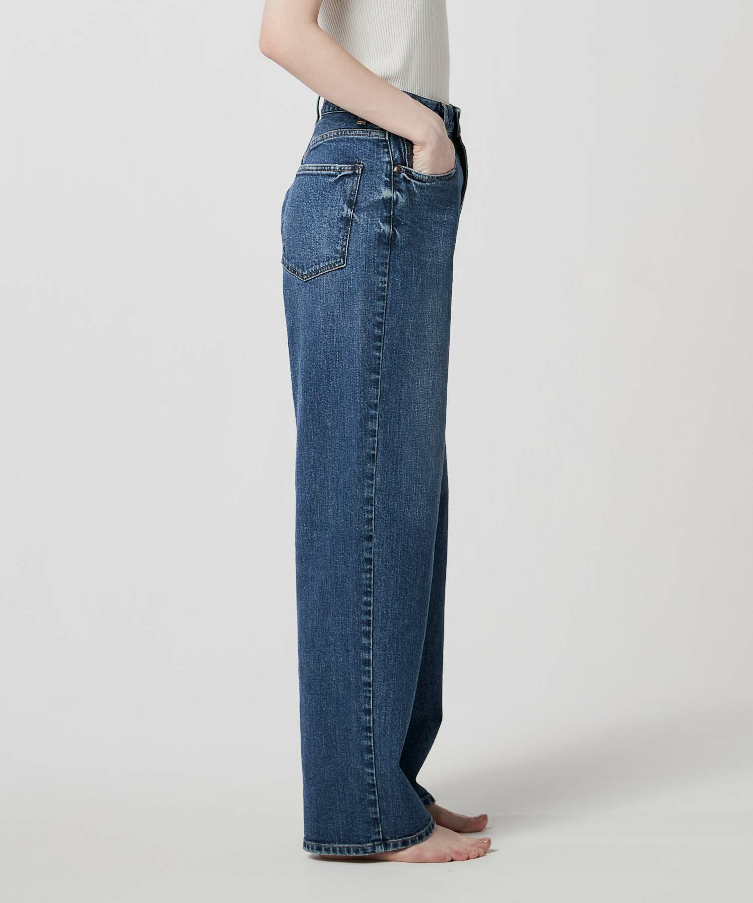 WIDE STRAIGHT PANTS | JAPAN DENIM