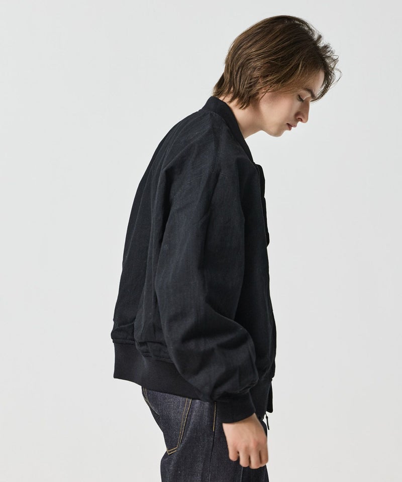 DIESEL デニムジャケット MA-1 ブルゾン リバーシブル DIESEL 