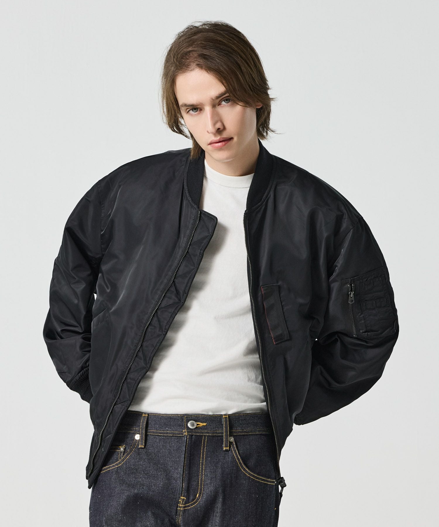 REVERSIBLE MA-1 | JAPAN DENIM