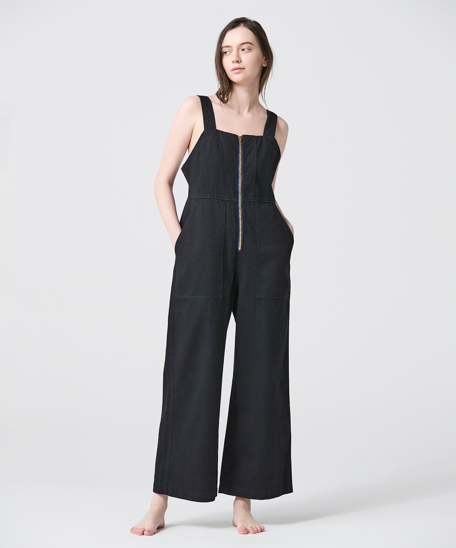 大人気！！ジップオールインワン FRONT ZIP ALL IN ONE | JAPAN DENIM